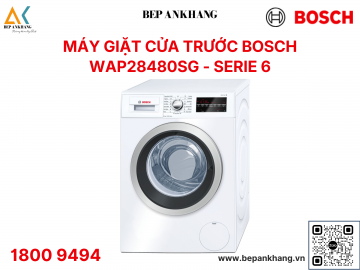 Máy giặt 9kg Bosch WAP28480SG - Series 6 - 1400 vòng/phút